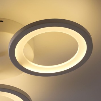 Светильник потолочный DeMarkt Мадлен 424013303-7