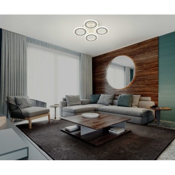 Светильник потолочный DeMarkt Мадлен 424013505-1