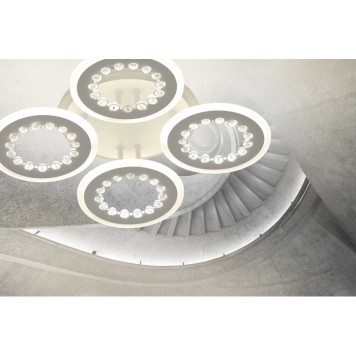 Светильник потолочный DeMarkt Мадлен 424013505-2