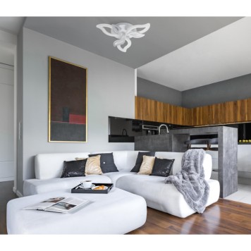 Светильник потолочный DeMarkt Мадлен 424013907-1