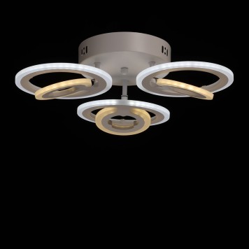 Светильник потолочный DeMarkt Мадлен 15 424015303-3