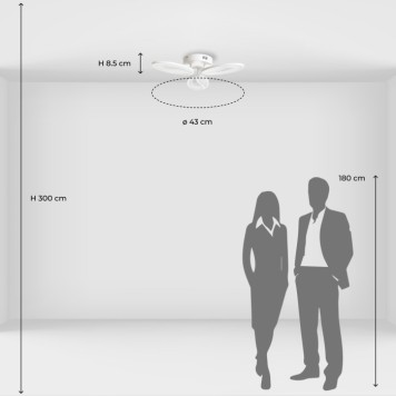 Светильник потолочный DeMarkt Мадлен 424018003-12