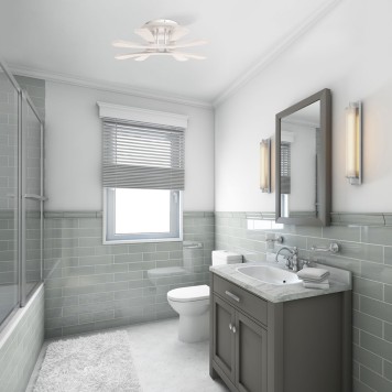 Светильник потолочный DeMarkt Оскар 15 510014105-1