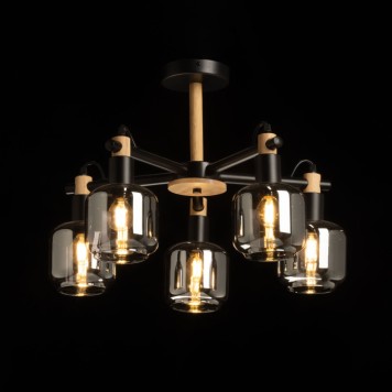 Светильник потолочный DeMarkt Дэла 635017805-1