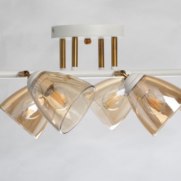 Светильник потолочный DeMarkt Тетро 25 673017406-4