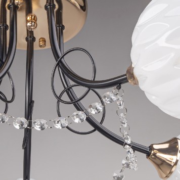 Светильник потолочный DeMarkt City Грация 677014205-5