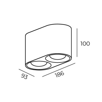 Светильник точечный Denkirs DK3036-WH-1