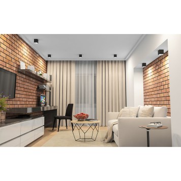 Светильник точечный Denkirs DK3080-BW+BK-1