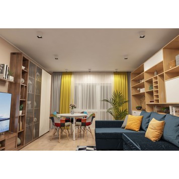 Светильник точечный Denkirs DK3080-WB+WH-1