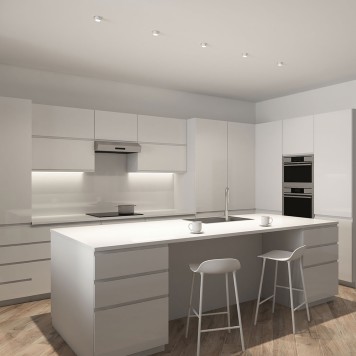 Светильник точечный Denkirs Karup DK3126-WH-3