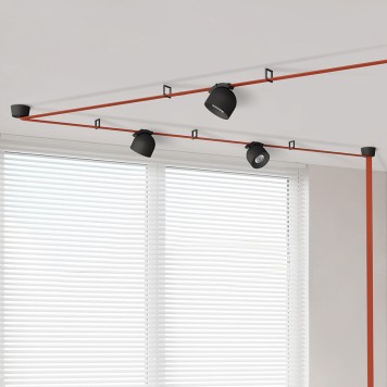 Трековый светильник Denkirs Belty Spot DK5540-BK-1