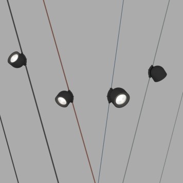 Трековый светильник Denkirs Belty Spot DK5540-BK-3