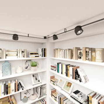 Трековый светильник Denkirs Belty Spot DK5541-BK-1