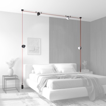 Трековый светильник Denkirs Belty Spot DK5543-BK-1