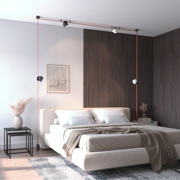 Трековый светильник Denkirs Belty Spot DK5543-BK-3