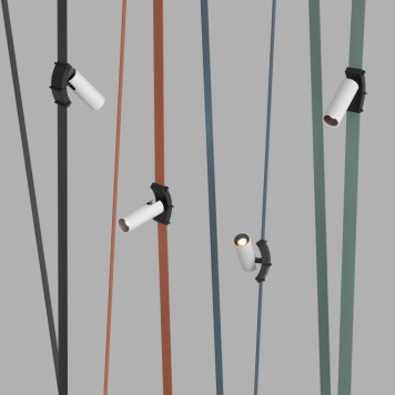 Трековый светильник Denkirs Belty Spot DK5547-BW+BK-4