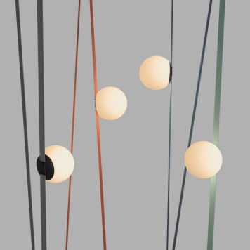 Трековый светильник Denkirs Belty Orb DK5551-BK-9