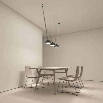 Трековый светильник Denkirs Belty Flow DK5560-BK-4