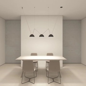 Трековый светильник Denkirs Belty Flow DK5560-BK-5