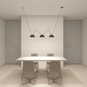 Трековый светильник Denkirs Belty Flow DK5560-BK-7