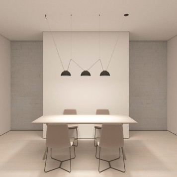 Трековый светильник Denkirs Belty Flow DK5561-BK-3