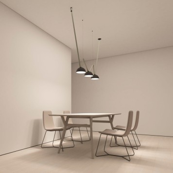 Трековый светильник Denkirs Belty Flow DK5561-BK-6