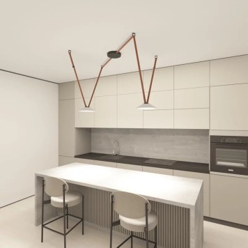 Трековый светильник Denkirs Belty Flow DK5564-WH+BK-4