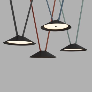 Трековый светильник Denkirs Belty Flow DK5565-BK-6