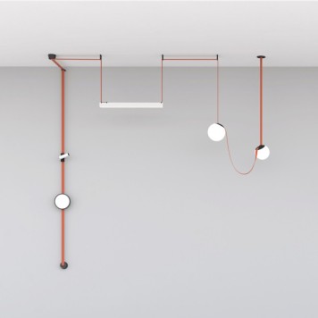 Трековый светильник Denkirs Belty Flow DK5567-BK-4