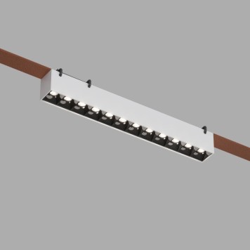 Трековый светильник Denkirs Belty Grill DK5570-WB-3