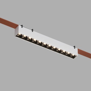 Трековый светильник Denkirs Belty Grill DK5571-WB