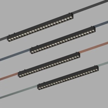 Трековый светильник Denkirs Belty Grill DK5572-BK-4