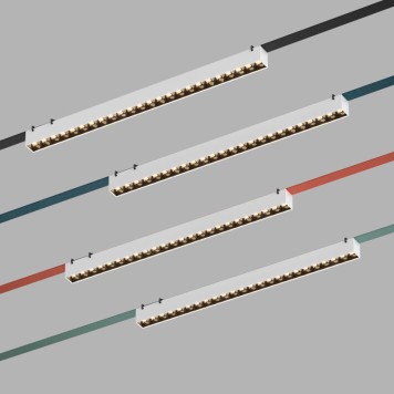 Трековый светильник Denkirs Belty Grill DK5573-WB-3