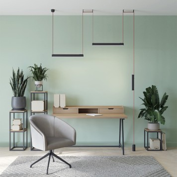 Трековый светильник Denkirs Belty Linear DK5576-BK-2