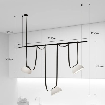 Трек-система Denkirs Belty DK55SET05-02-DG-3