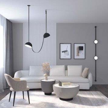 Трек-система Denkirs Belty DK55SET14-01-DG-1