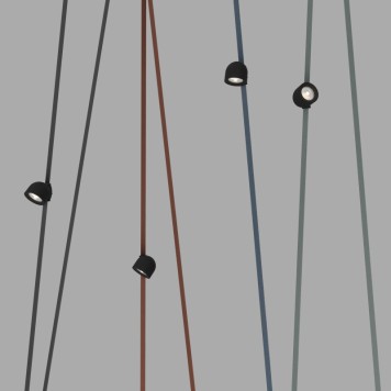 Трековый светильник Denkirs Belty Smart Spot DK5640-BK-4