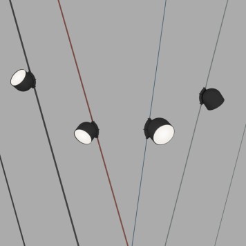 Трековый светильник Denkirs Belty Smart Spot DK5642-BK-4