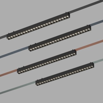 Трековый светильник Denkirs Belty Smart Grill DK5672-BK-2