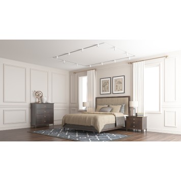 Закладной профиль для натяжного потолка Denkirs Flod DK5850-WH-3