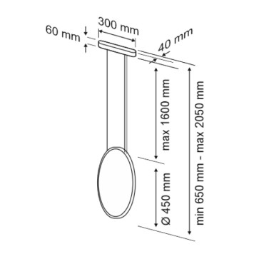 Люстра Denkirs Veil DK6605-BK-4