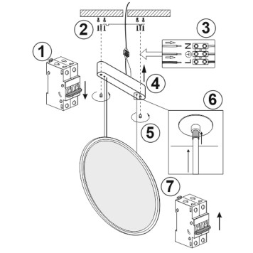 Люстра Denkirs Veil DK6605-BK-5