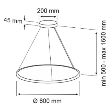Люстра Denkirs Veil DK6617-BK-5