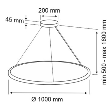 Люстра Denkirs Veil DK6621-BK-5