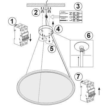 Люстра Denkirs Veil DK6621-BK-6