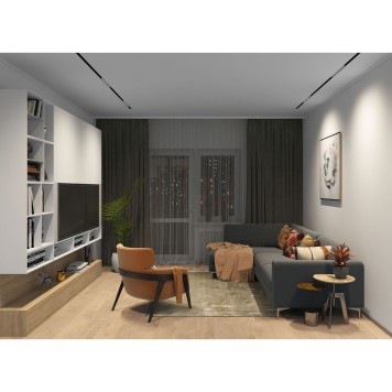 Трековый светильник Denkirs Smart DK8002-BK-1