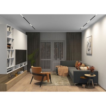 Трековый светильник Denkirs Smart DK8004-BK-1