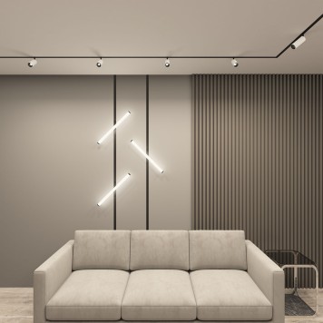 Трековый светильник Denkirs Smart Spot DK8041-BW+BK-1