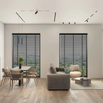 Трековый светильник Denkirs Simple Spot DK8108-BK-1