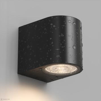 Уличный настенный светильник Denkirs Narvik DK9790-BK-3